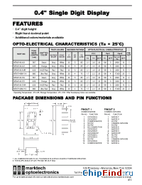 Datasheet MTN4140-AHR manufacturer Marktech